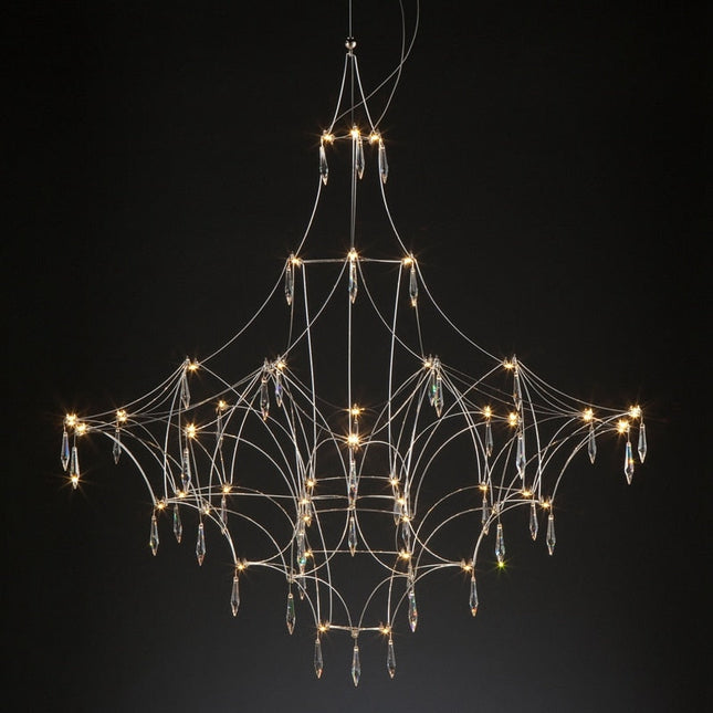 ChandelierDecor - Starry Crystal Minimalistic Chandelier