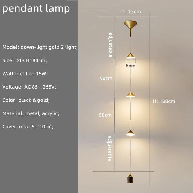 ChandelierDecor - String Bedside LED Adjustable Floor Lamp