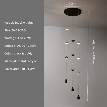 ChandelierDecor - String Bedside LED Adjustable Floor Lamp