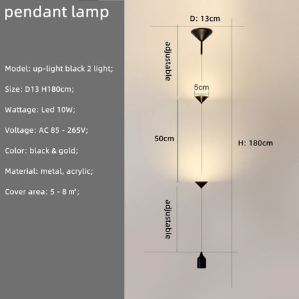 ChandelierDecor - String Bedside LED Adjustable Floor Lamp