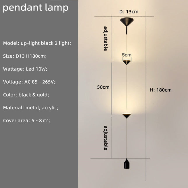 ChandelierDecor - String Bedside LED Adjustable Floor Lamp