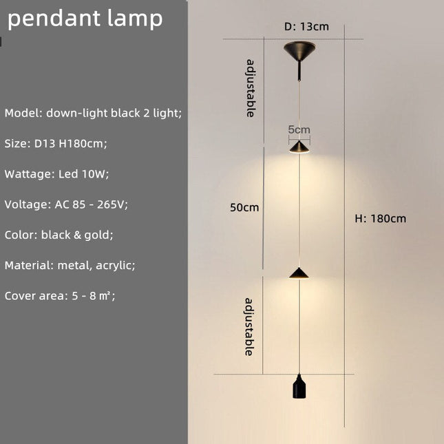 ChandelierDecor - String Bedside LED Adjustable Floor Lamp