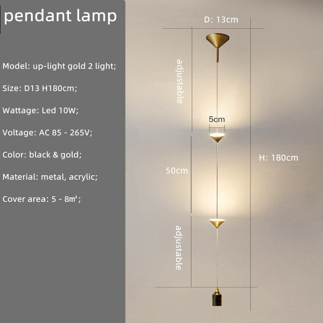 ChandelierDecor - String Bedside LED Adjustable Floor Lamp