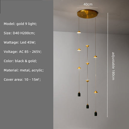 ChandelierDecor - String Bedside LED Adjustable Floor Lamp