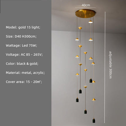 ChandelierDecor - String Bedside LED Adjustable Floor Lamp