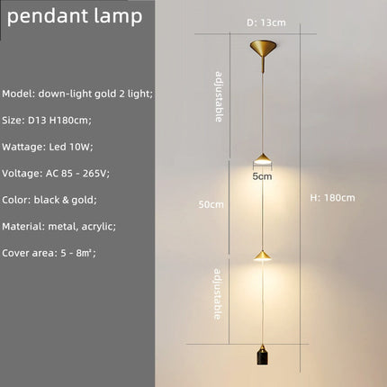 ChandelierDecor - String Bedside LED Adjustable Floor Lamp