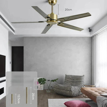 ChandelierDecor - Strong Wind Quiet Ceiling Fan for an Ideal Home