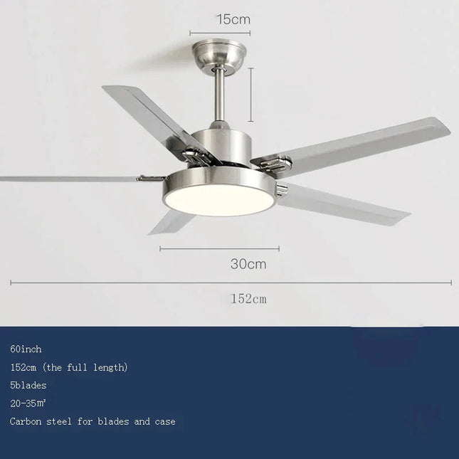 ChandelierDecor - Strong Wind Quiet Ceiling Fan for an Ideal Home