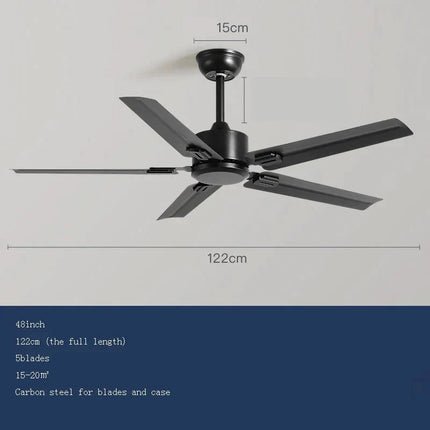 ChandelierDecor - Strong Wind Quiet Ceiling Fan for an Ideal Home
