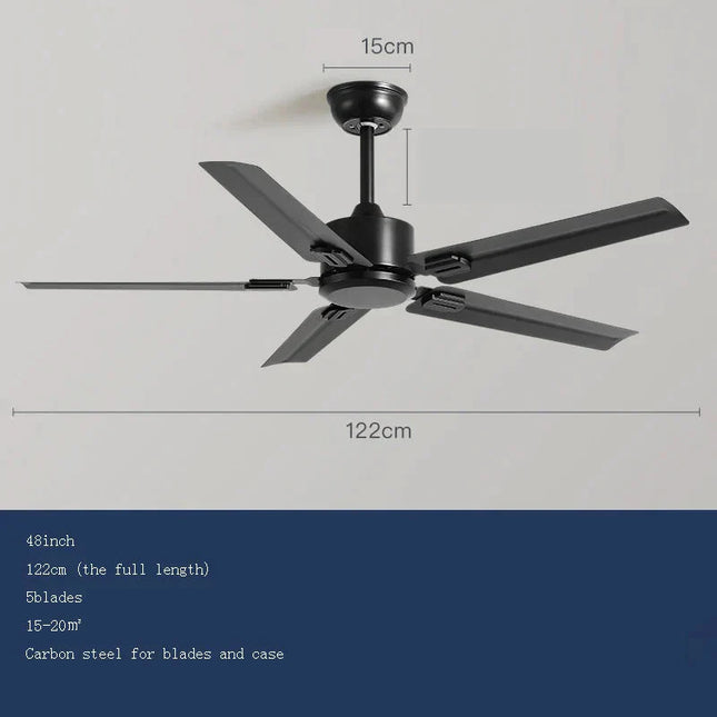 ChandelierDecor - Strong Wind Quiet Ceiling Fan for an Ideal Home