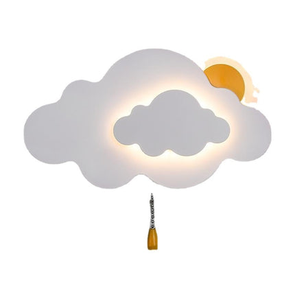 ChandelierDecor - Sun Cloud Night Light Wall Lamp for Kids Room
