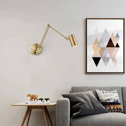 ChandelierDecor - Swing Long Arm Internal Touch Sensor Wall Lamp