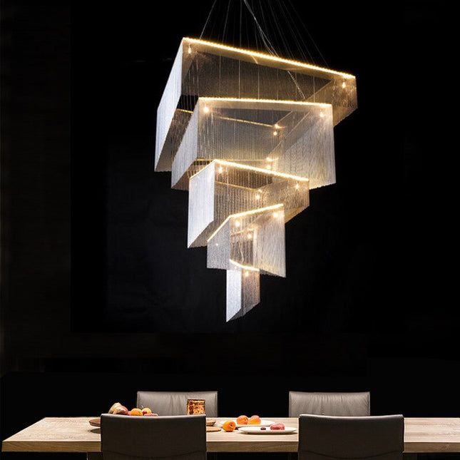 ChandelierDecor - Tassel Chain Chandelier: Transform Any Space