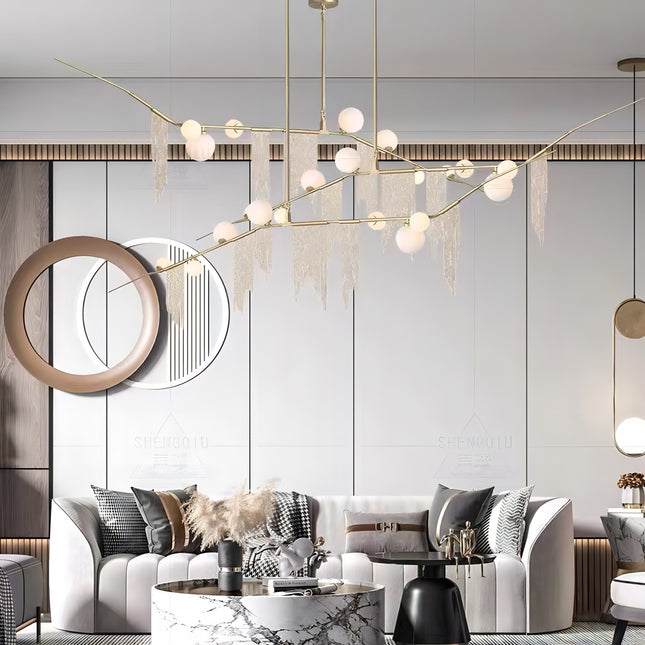 ChandelierDecor - Tassel Chandelier: Lighting with a Touch of Elegance