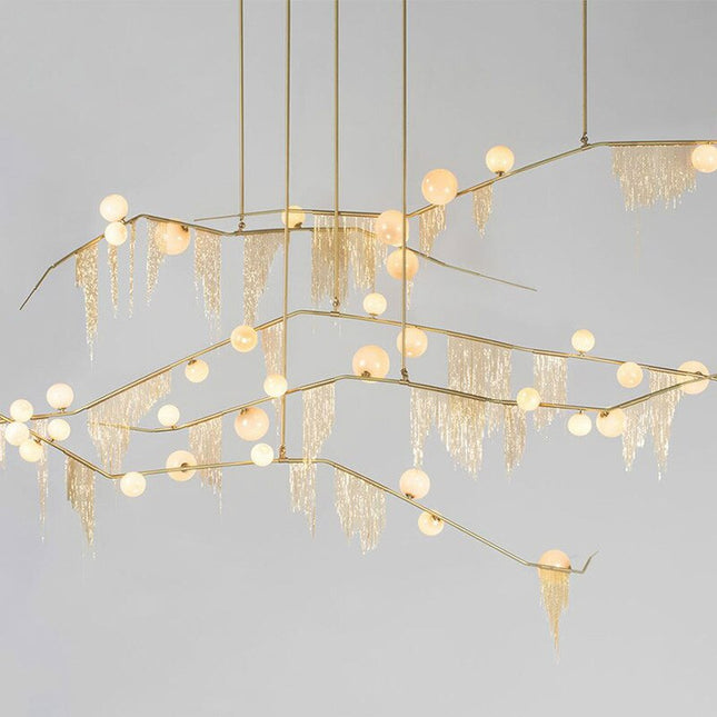 ChandelierDecor - Tassel Chandelier: Lighting with a Touch of Elegance