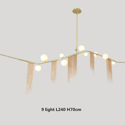 ChandelierDecor - Tassel Chandelier: Lighting with a Touch of Elegance