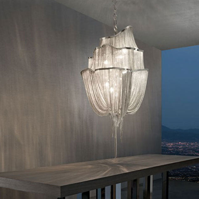 ChandelierDecor - Tassels Chandelier: Decorative Lighting | Tassels & Fringe