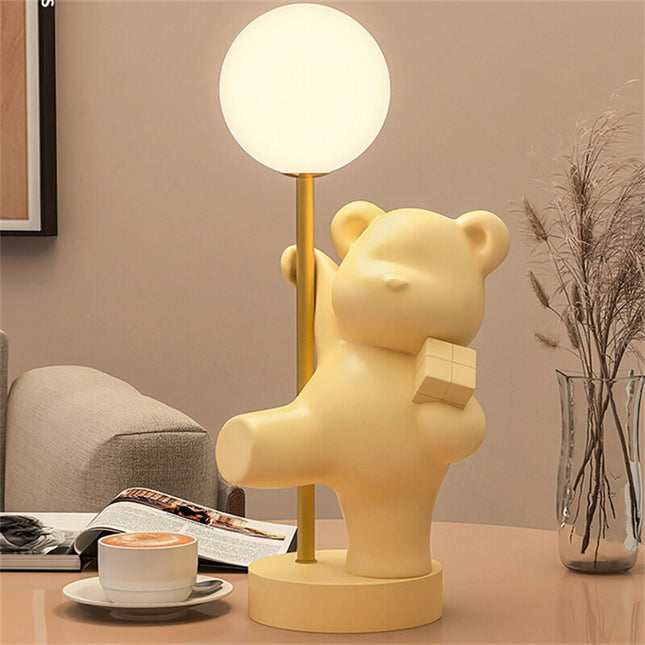 ChandelierDecor - Teddy Bear Desk Table Lamp - Cottage Style Lighting