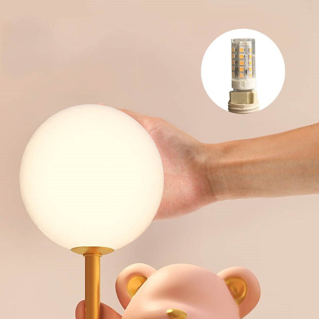 ChandelierDecor - Teddy Bear Desk Table Lamp - Cottage Style Lighting