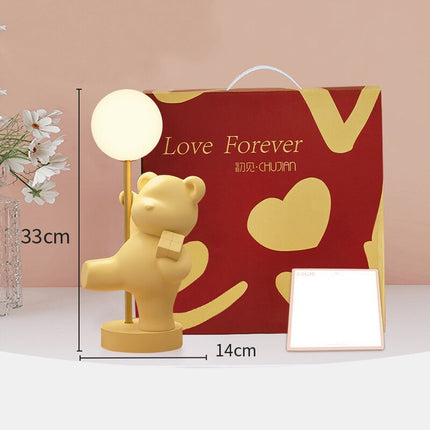 ChandelierDecor - Teddy Bear Desk Table Lamp - Cottage Style Lighting