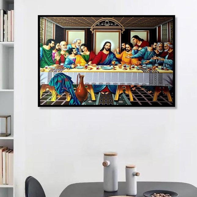 ChandelierDecor - The Last Supper By Da Vinci Canvas Wall Art