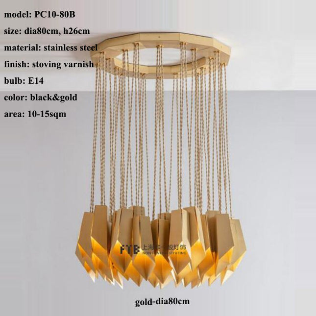 ChandelierDecor - Tigermoth Fold Lighting: - Exquisite Collection