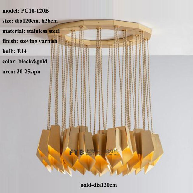 ChandelierDecor - Tigermoth Fold Lighting: - Exquisite Collection