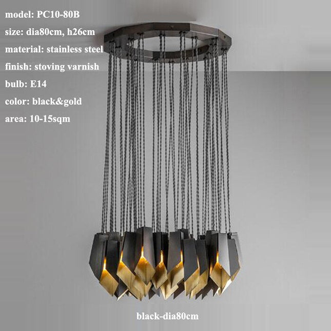 ChandelierDecor - Tigermoth Fold Lighting: - Exquisite Collection