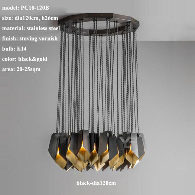 ChandelierDecor - Tigermoth Fold Lighting: - Exquisite Collection