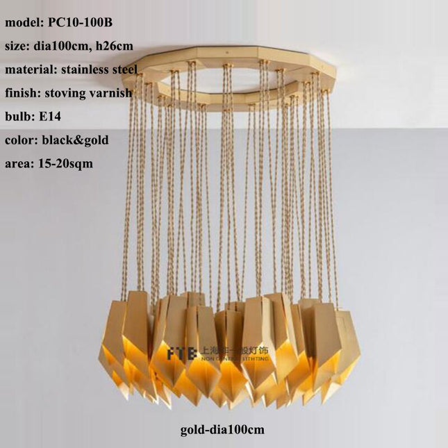 ChandelierDecor - Tigermoth Fold Lighting: - Exquisite Collection