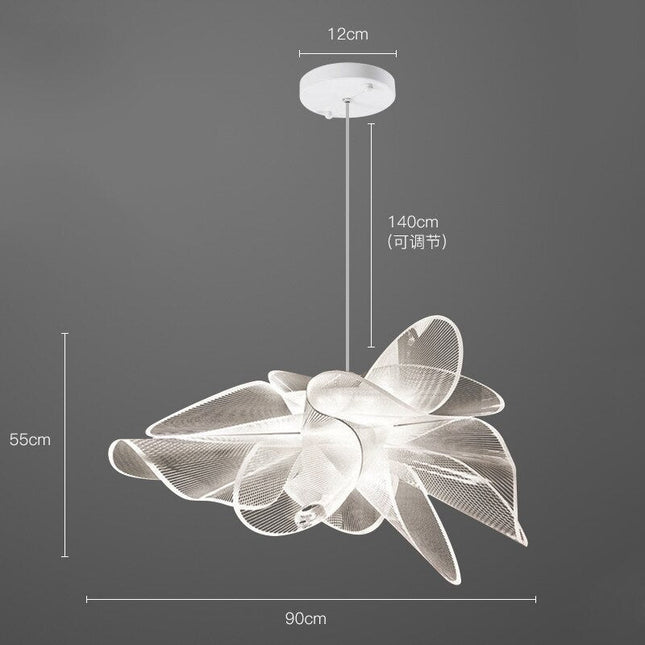 ChandelierDecor - Tulie Floral Chandelier: Exquisite and Elegant