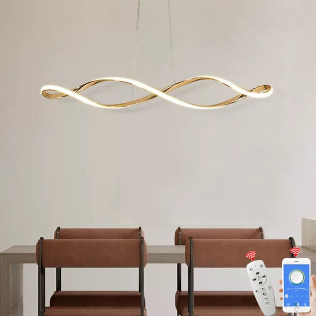 ChandelierDecor - Twirl Chandelier - Unmatched Elegance for Kitchen Island