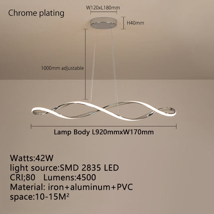 ChandelierDecor - Twirl Chandelier - Unmatched Elegance for Kitchen Island