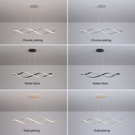 ChandelierDecor - Twirl Chandelier - Unmatched Elegance for Kitchen Island
