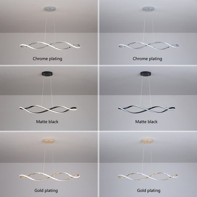 ChandelierDecor - Twirl Chandelier - Unmatched Elegance for Kitchen Island
