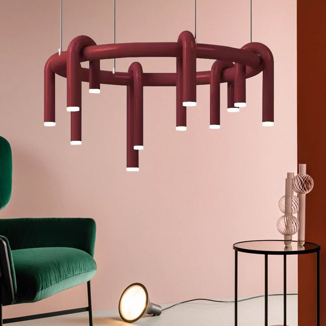 ChandelierDecor - U-shaped Chandelier: Elegant Lighting for Stylish Interiors