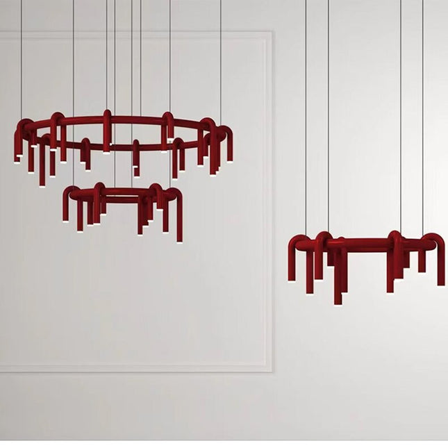 ChandelierDecor - U-shaped Chandelier: Elegant Lighting for Stylish Interiors