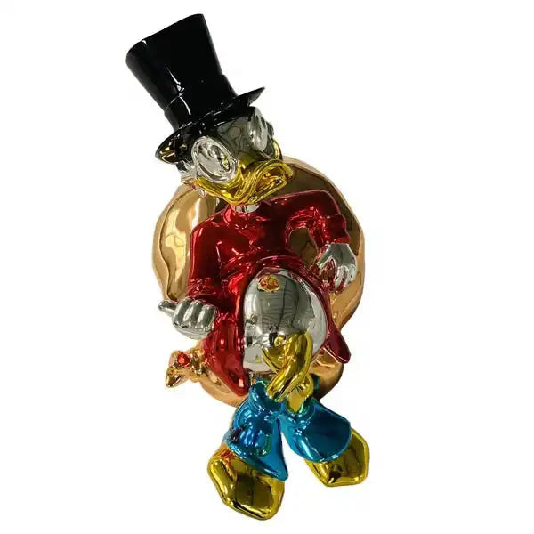 ChandelierDecor - Uncle Scrooge McDuck Millionaire Statue Ornament
