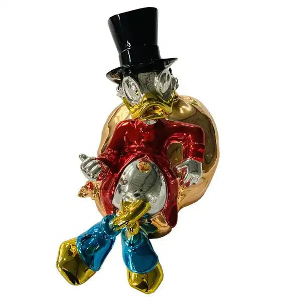 ChandelierDecor - Uncle Scrooge McDuck Millionaire Statue Ornament