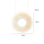 Suspension Ronde - Verticale 60cm / Lumière naturelle