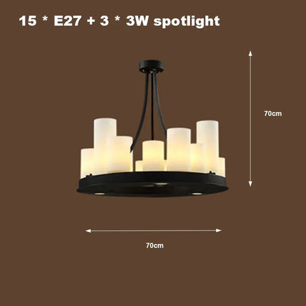 ChandelierDecor - Candles Chandelier: Illuminate Your Space with Elegance