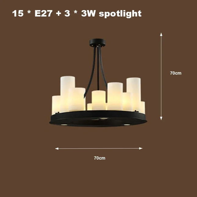 ChandelierDecor - Candles Chandelier: Illuminate Your Space with Elegance