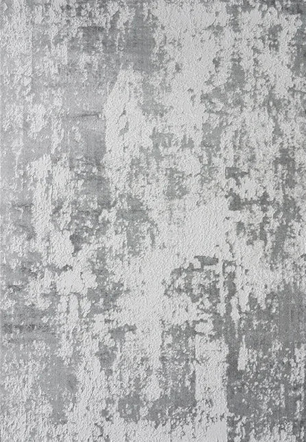 ChandelierDecor - Abstract Gray High Pile Tufted Rug