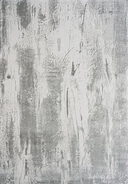 ChandelierDecor - Abstract Gray High Pile Tufted Rug