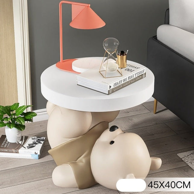 ChandelierDecor - Vigorous Bear Statue Side Table Ornament