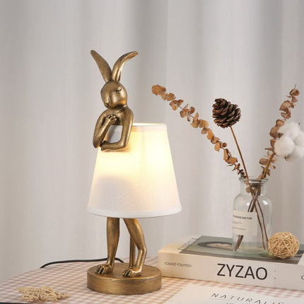 ChandelierDecor - Vintage Bathing Rabbit Table Lamp