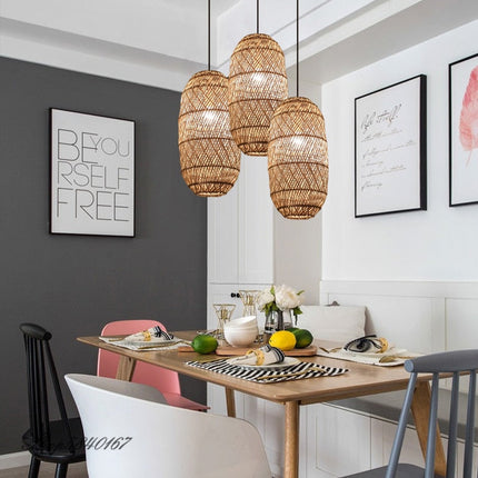 ChandelierDecor - Vintage Rattan Lamp