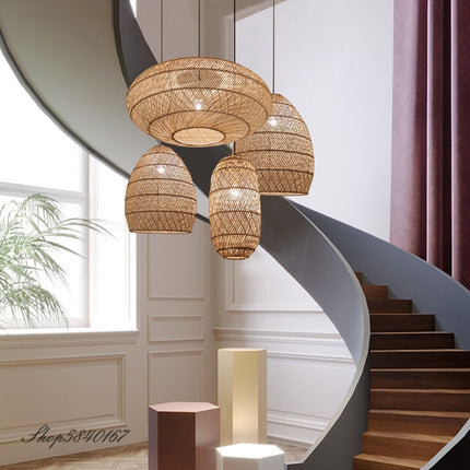 ChandelierDecor - Vintage Rattan Lamp