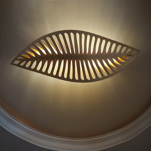 ChandelierDecor - Wabi Sabi Wood Art Fish Bone Pendant Chandelier