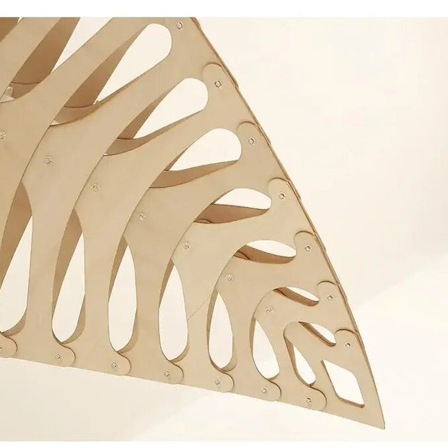 ChandelierDecor - Wabi Sabi Wood Art Fish Bone Pendant Chandelier